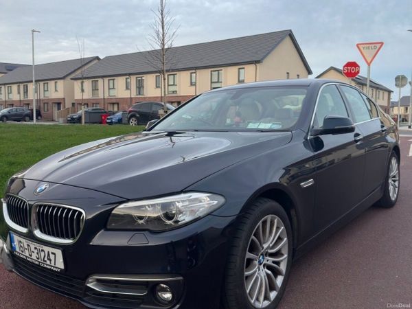 BMW 5-Series Saloon, Diesel, 2016, Blue