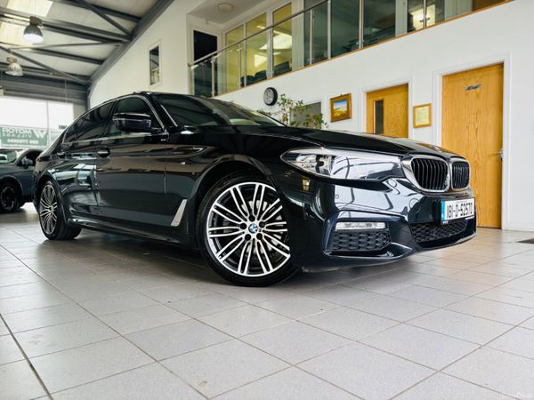 BMW 5-Series Saloon, Diesel, 2018, Black