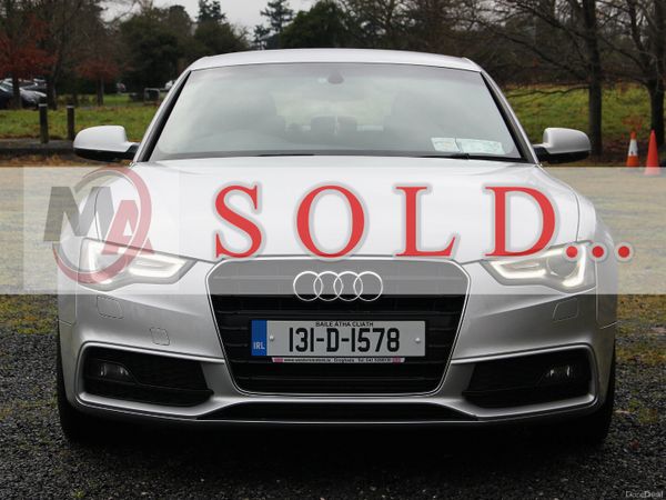 Audi A5 Hatchback, Diesel, 2013, Silver