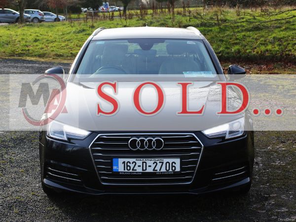 Audi A4 Estate, Diesel, 2016, Blue