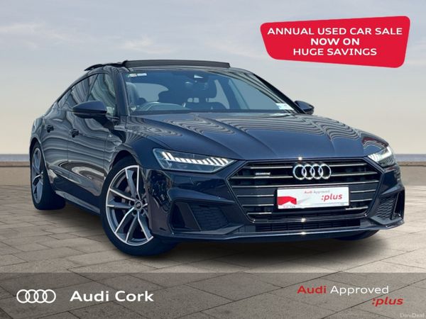 Audi A7 Hatchback, Petrol Plug-in Hybrid, 2023, Blue