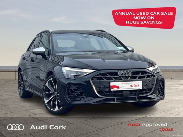 Audi S3 Hatchback, Petrol, 2025, Black