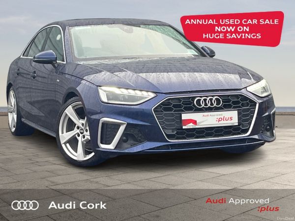 Audi A4 Estate, Diesel, 2021, Blue