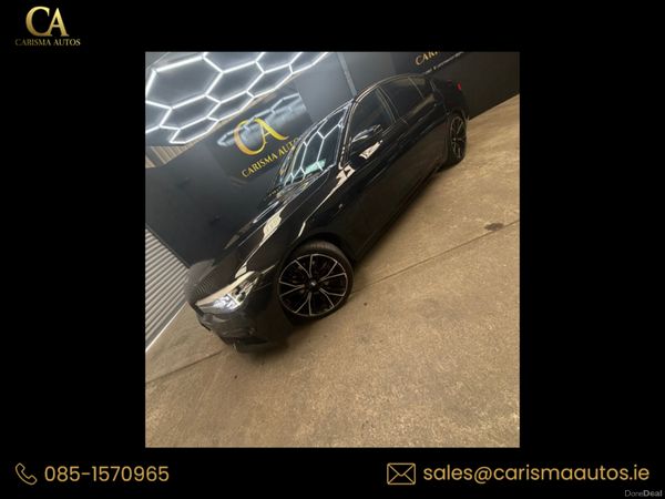 BMW 5-Series Saloon, Diesel, 2019, Black