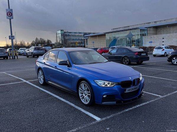 BMW 3-Series Saloon, Diesel, 2014, Blue