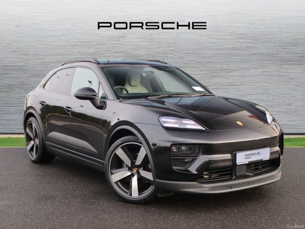 Porsche Macan SUV, Electric, 2026, Black