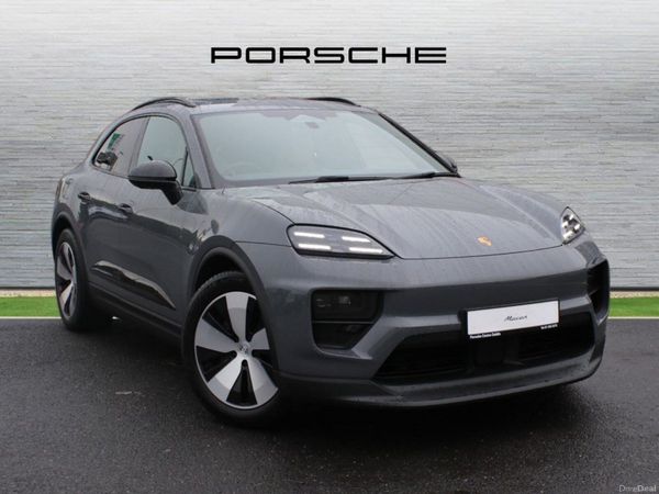 Porsche Macan SUV, Electric, 2025, Grey