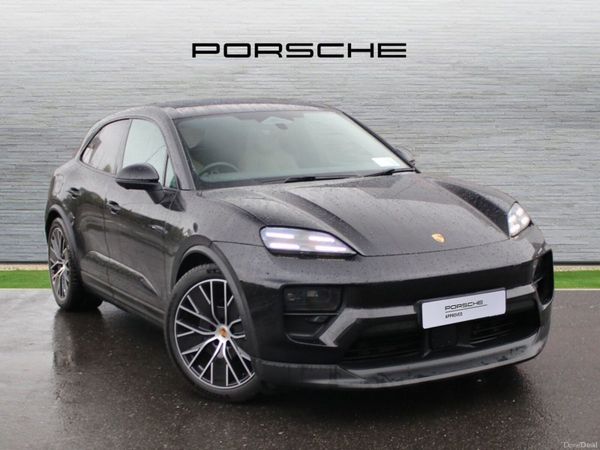 Porsche Macan SUV, Electric, 2025, Black