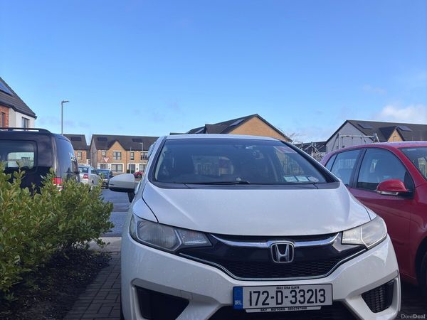Honda Fit Hatchback, Petrol Hybrid, 2017, White