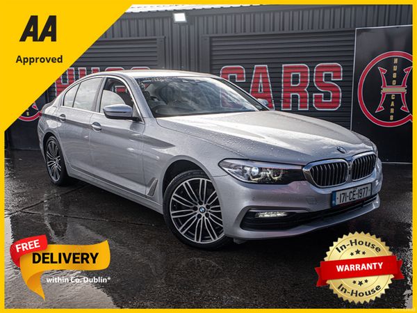BMW 5-Series Saloon, Diesel, 2017, Grey