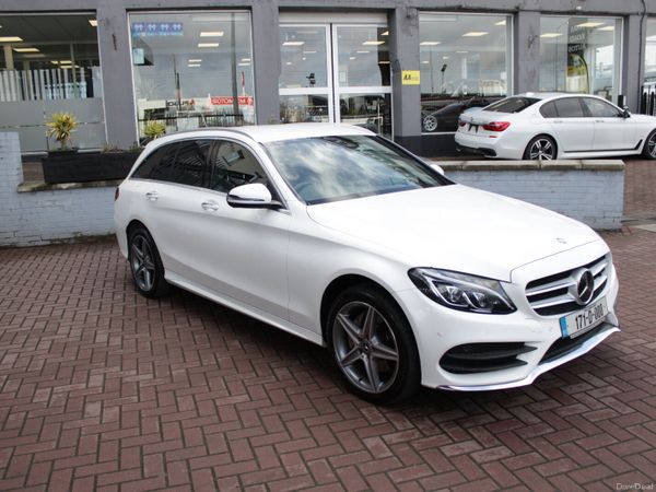Mercedes-Benz C-Class Estate, Diesel, 2017, White