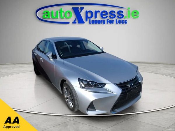 Lexus IS Saloon, Petrol Hybrid, 2019, Silver