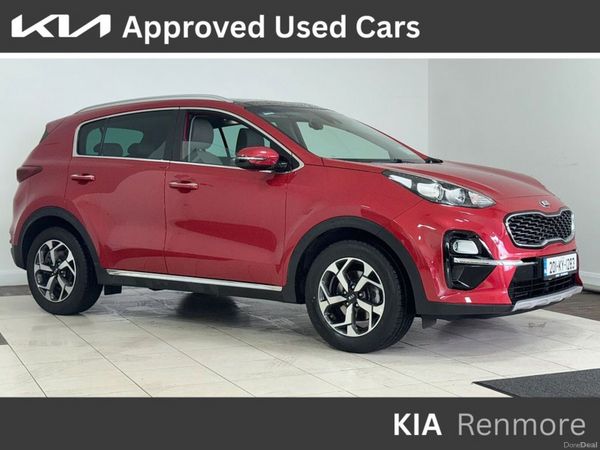 Kia Sportage MPV, Diesel, 2020, Red