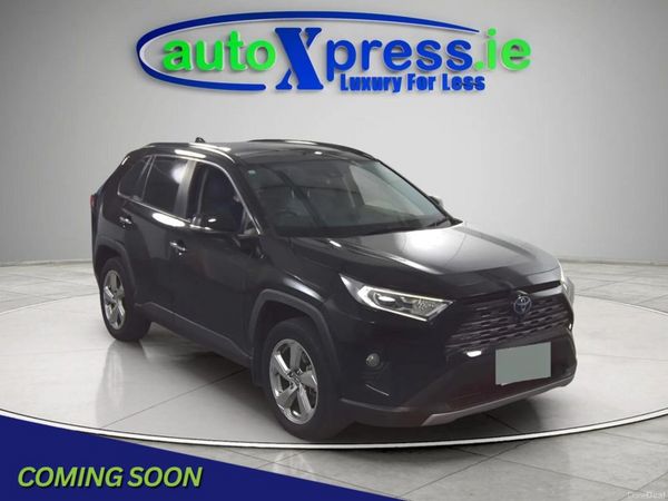 Toyota RAV4 SUV, Petrol Hybrid, 2021, Black