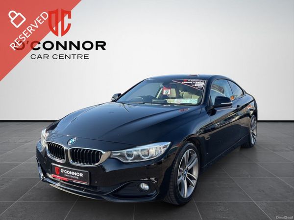 BMW 4-Series Coupe, Diesel, 2015, Black