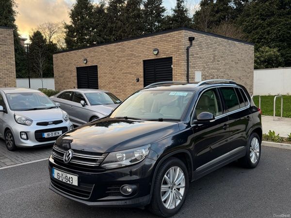 Volkswagen Tiguan SUV, Diesel, 2015, Black