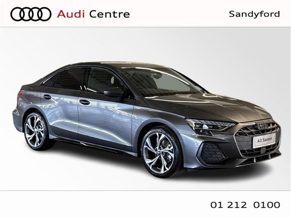 Audi A3 Saloon, Petrol, 2026, Grey