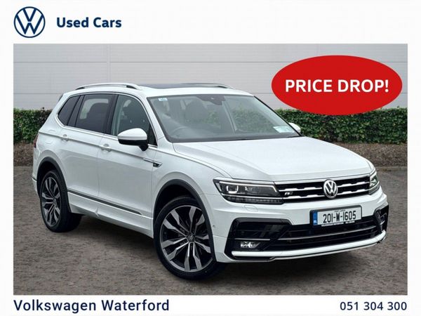 Volkswagen Tiguan Allspace SUV, Diesel, 2020, White