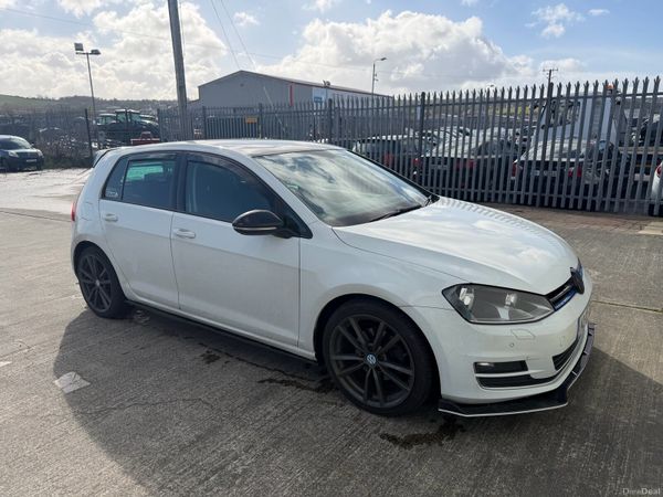 Volkswagen Golf Hatchback, Diesel, 2014, White