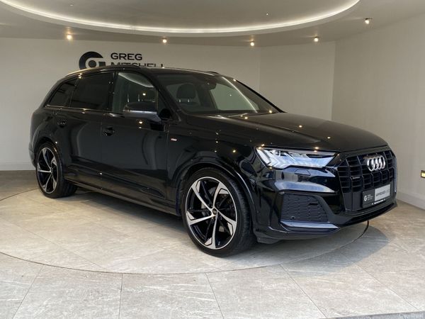 Audi Q7 SUV, Diesel Hybrid, 2022, Black