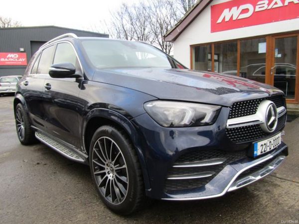 Mercedes-Benz GLE Estate, Diesel Hybrid, 2022, Blue