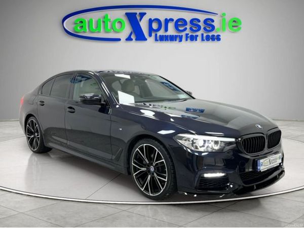 BMW 5-Series Saloon, Diesel, 2019, Black