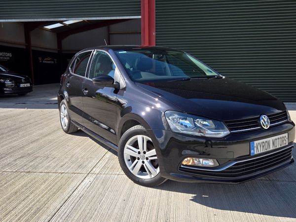 Volkswagen Polo Hatchback, Petrol, 2017, Black