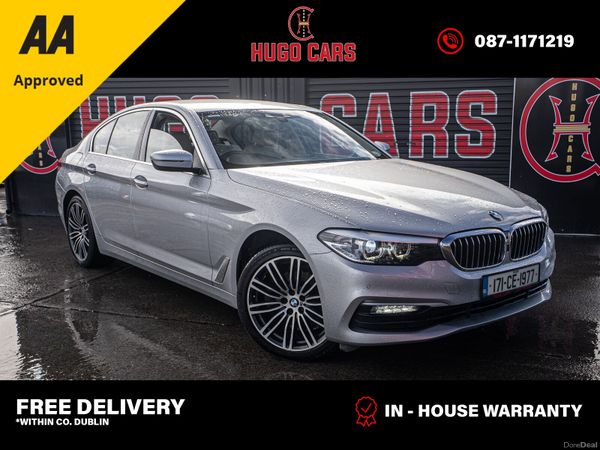 BMW 5-Series Saloon, Diesel, 2017, Grey