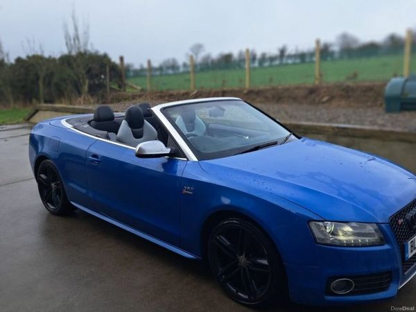 Audi S5 Convertible, Petrol, 2010, Blue
