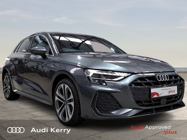 Audi A3 Hatchback, Petrol Plug-in Hybrid, 2025, Grey