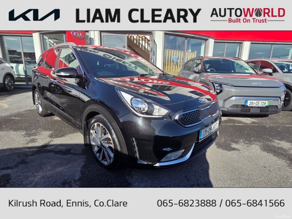 Kia Niro Estate, Petrol Hybrid, 2017, Black