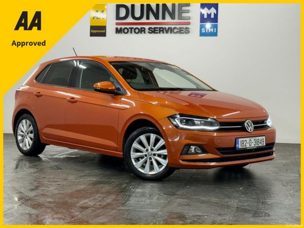 Volkswagen Polo Hatchback, Petrol, 2018, Orange
