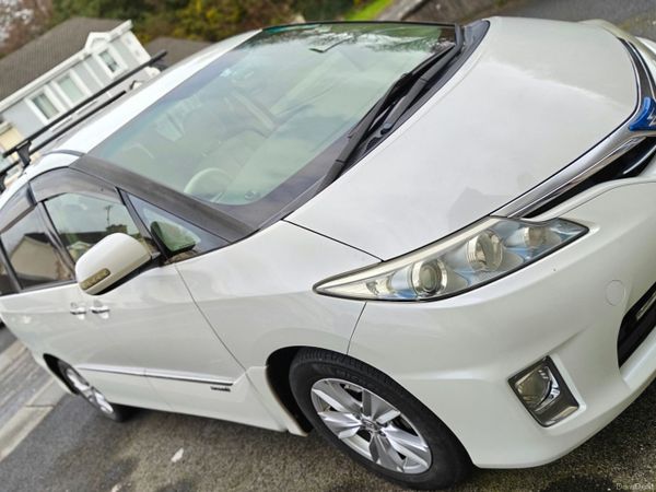 Toyota Estima MPV, Petrol Hybrid, 2010, White