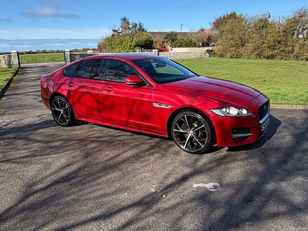 Jaguar F-Type Saloon, Diesel, 2016, Red