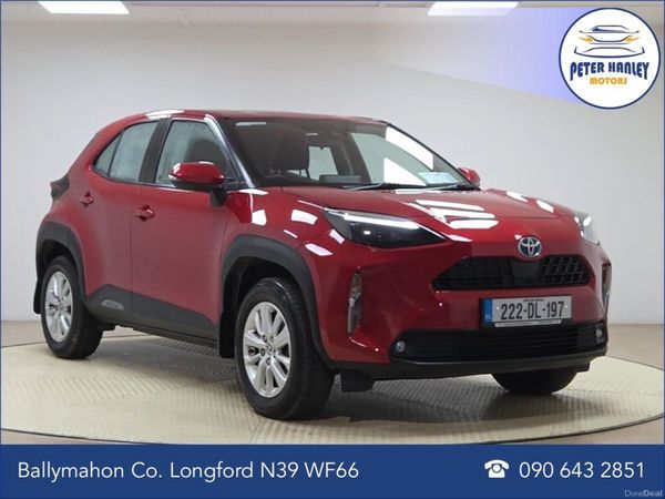 Toyota Yaris Cross Hatchback, Petrol Hybrid, 2022, Red