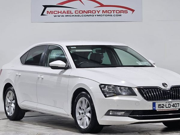 Skoda Superb Hatchback, Diesel, 2015, White