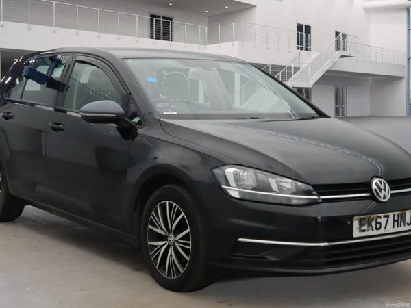Volkswagen Golf Hatchback, Diesel, 2017, Black