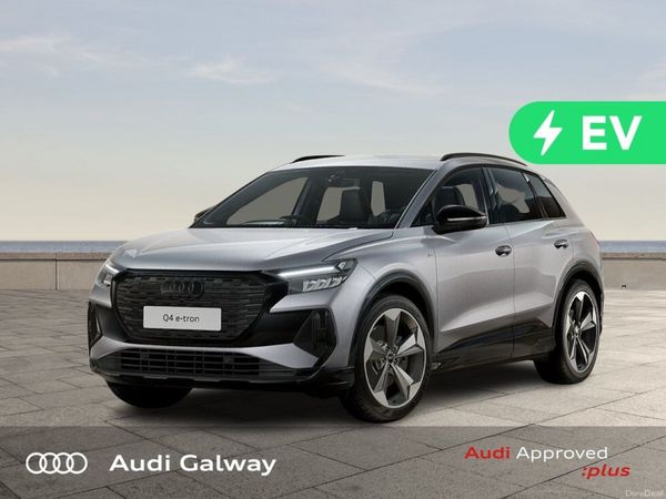 Audi Q4 e-tron SUV, Electric, 2025, Silver