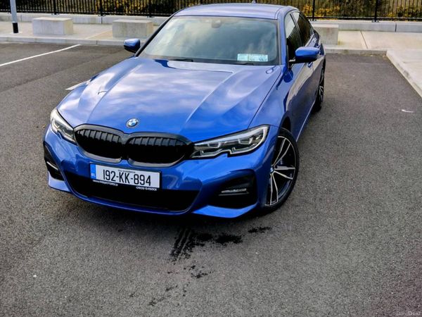 BMW 3-Series Saloon, Petrol Plug-in Hybrid, 2019, Blue