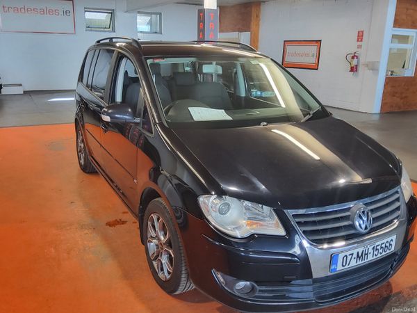 Volkswagen Touran MPV, Diesel, 2007, Black