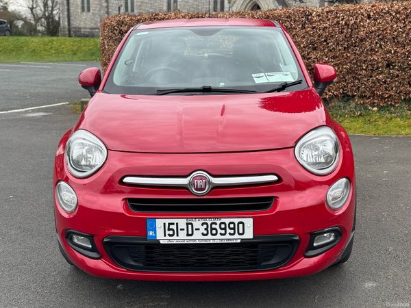 Fiat 500X SUV, Petrol, 2015, Red