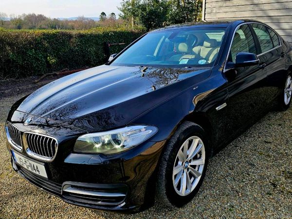 BMW 5-Series Saloon, Diesel, 2015, Black