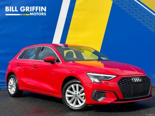 Audi A3 Hatchback, Petrol, 2022, Red