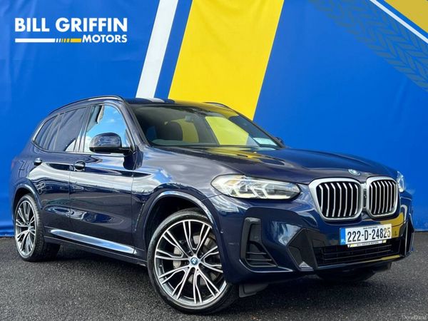 BMW X3 SUV, Petrol Plug-in Hybrid, 2022, Blue