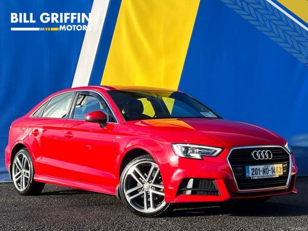 Audi A3 Saloon, Diesel, 2020, Red
