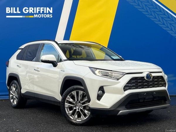 Toyota RAV4 SUV, Petrol Hybrid, 2022, White