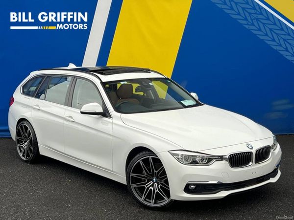 BMW 3-Series Estate, Diesel, 2016, White