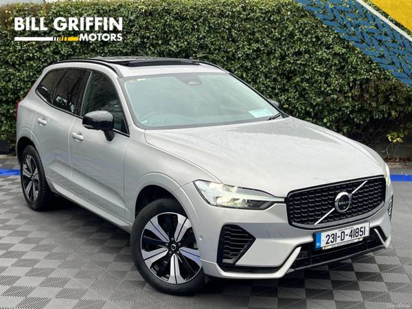 Volvo XC60 Estate, Petrol Plug-in Hybrid, 2023, Silver