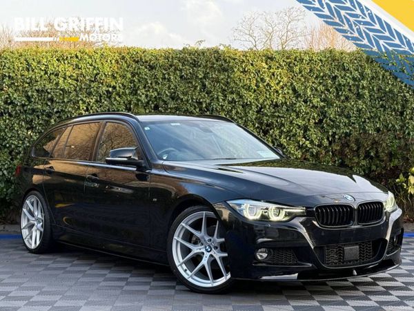 BMW 3-Series Estate, Diesel, 2019, Black