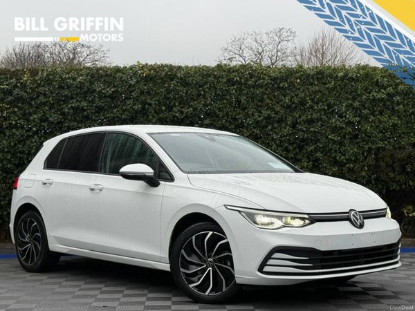 Volkswagen Golf Hatchback, Petrol Hybrid, 2024, White